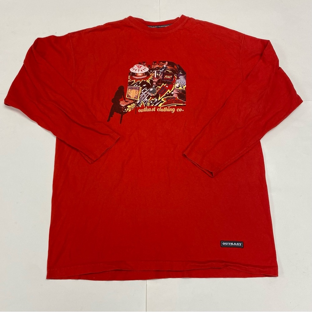 Y2K OutKast Clothing Co. Pinball Logo Tee